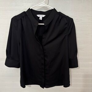 Nine West Women's Black Blouse